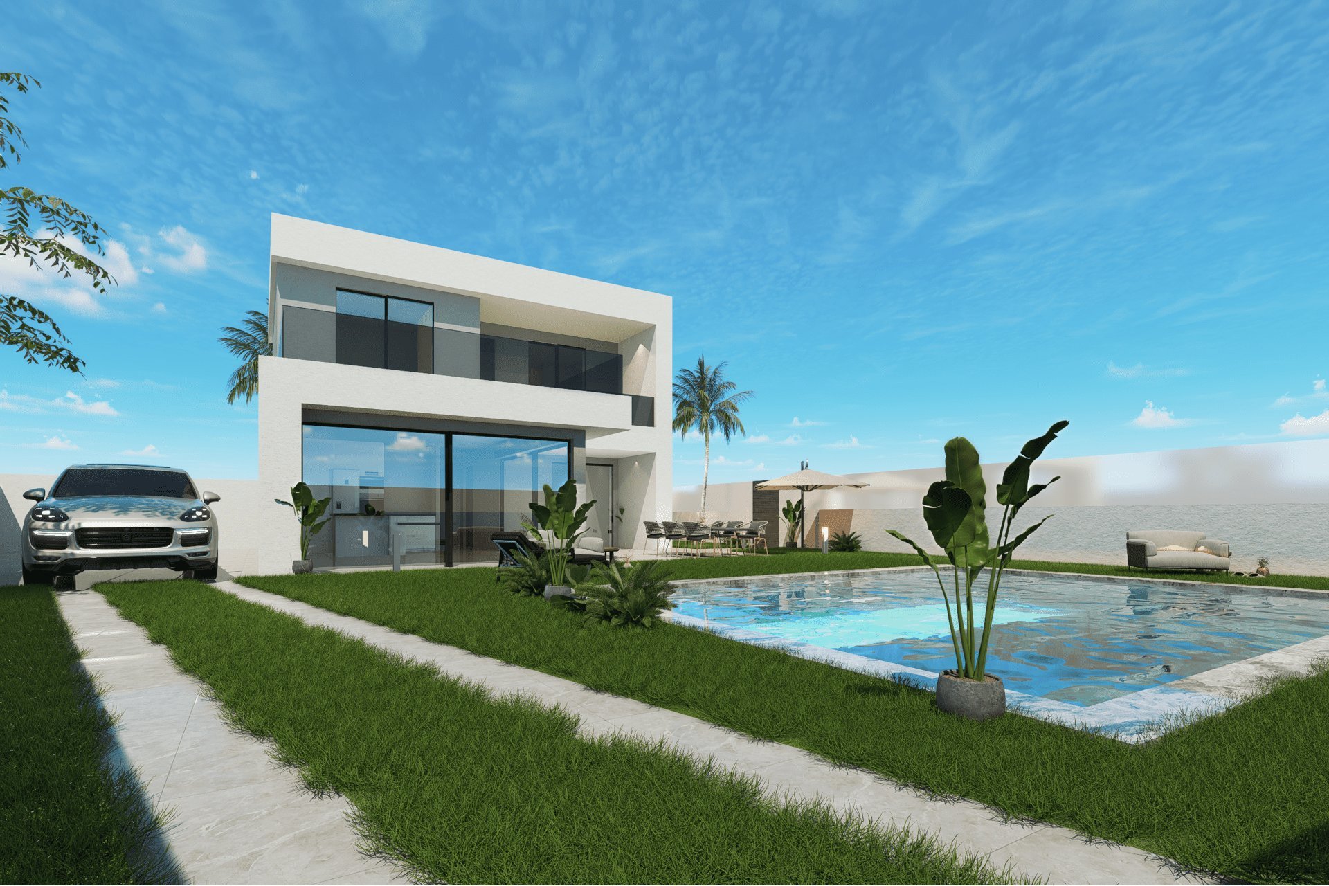 Obra nueva - Independiente / Villa -
San Pedro del Pinatar - San Pedro Del Pinatar