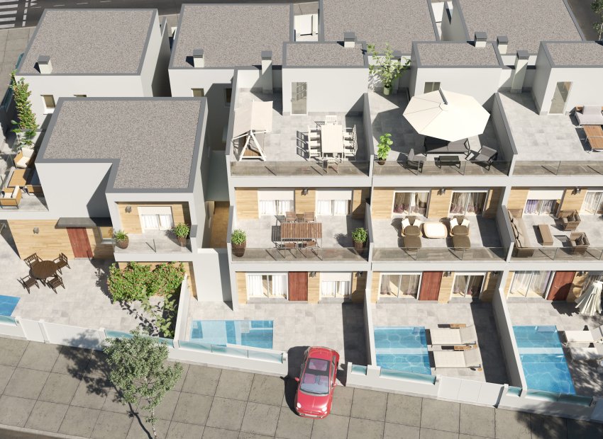 Obra nueva - Independiente / Villa -
San Pedro del Pinatar - San Pedro Del Pinatar