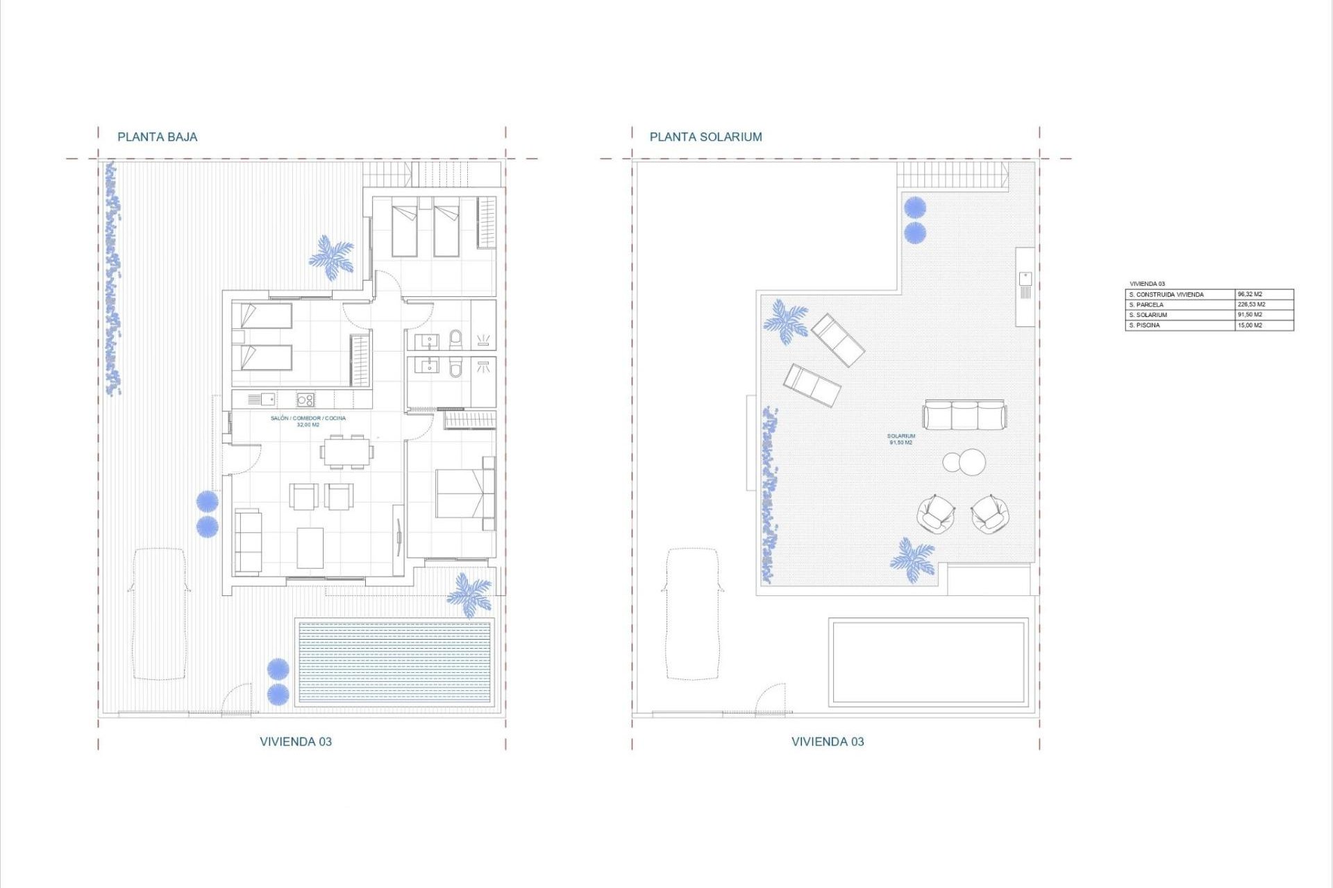 Obra nueva - Independiente / Villa -
Torre Pacheco - Balsicas