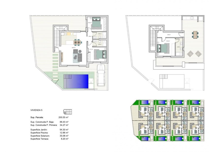 Obra nueva - Independiente / Villa -
Torre Pacheco - Roldán