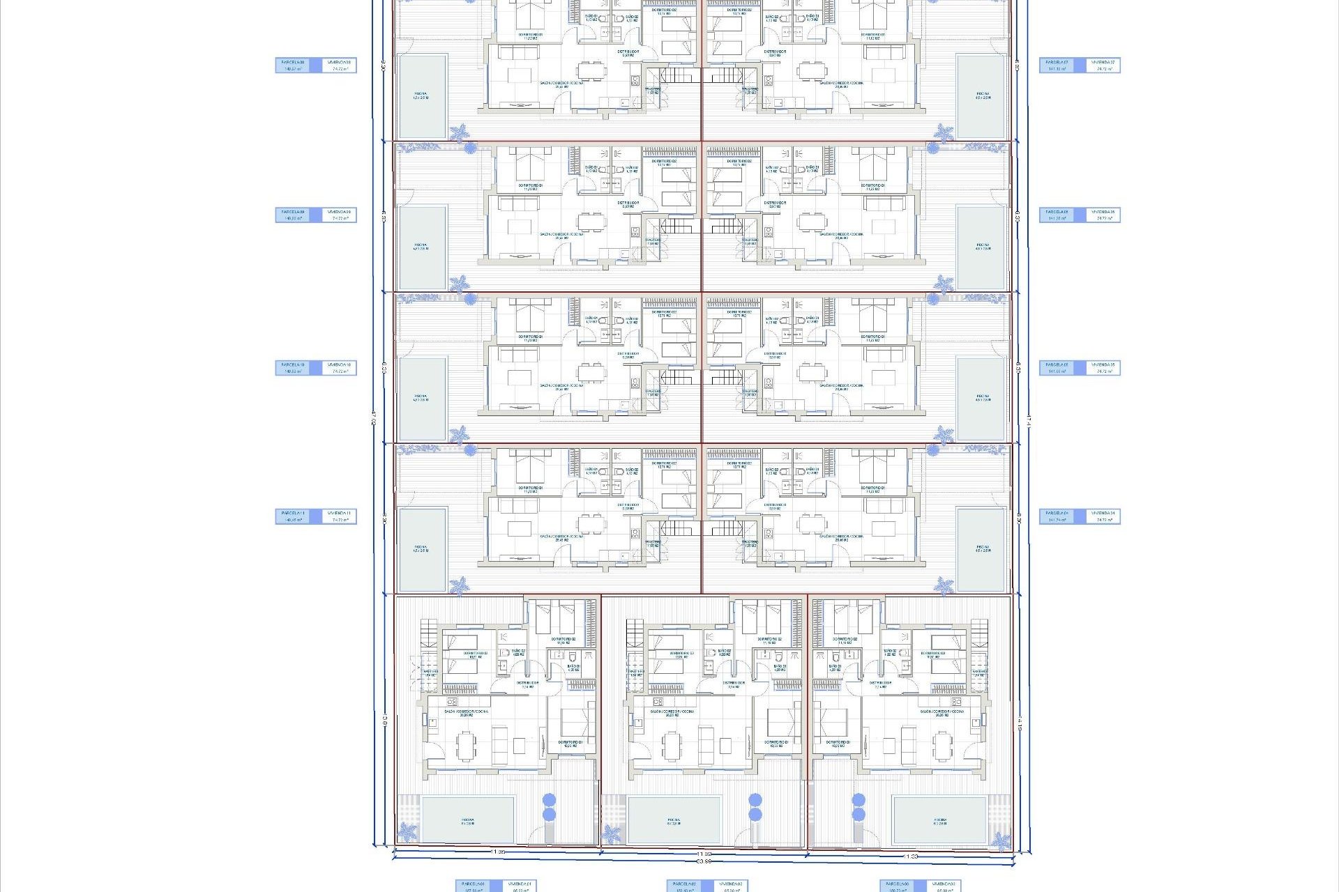 Obra nueva - Independiente / Villa -
Torre Pacheco - Roldán