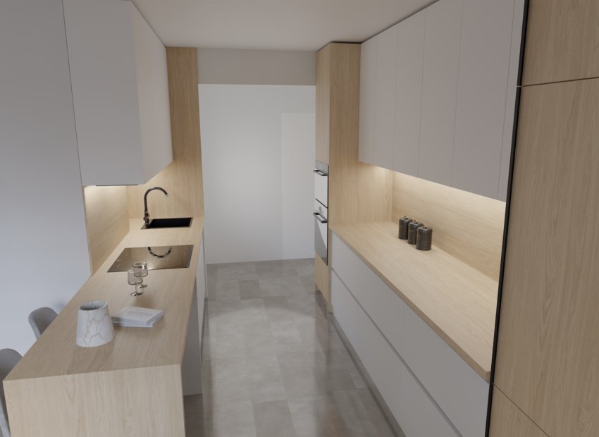 Obra nueva - Piso - Planta baja -
Alicante - Alicante (Alacant)