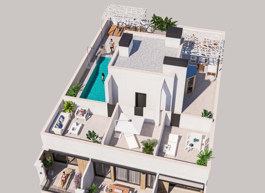 Obra nueva - Planta baja -
Torrevieja