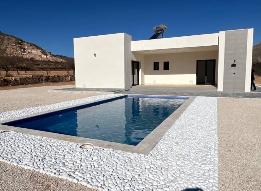 Obra nueva - Villa -
Abanilla - Cañada de la Leña