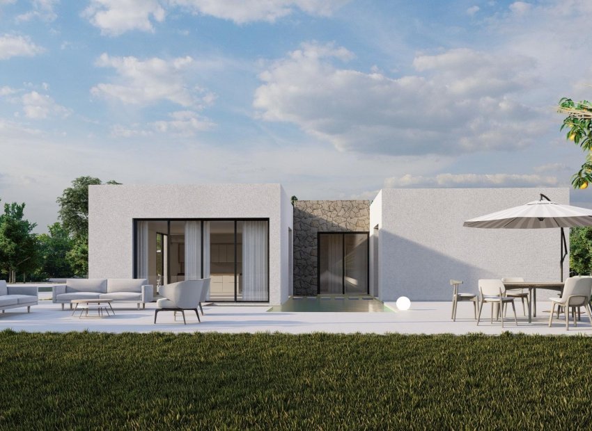 Obra nueva - Villa -
Algorfa - Lomas De La Juliana