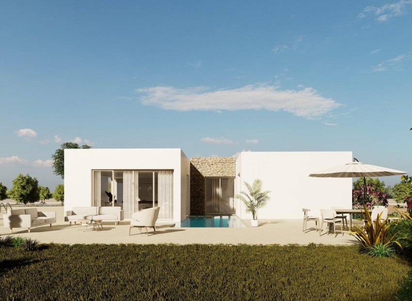 Obra nueva - Villa -
Algorfa - Lomas De La Juliana