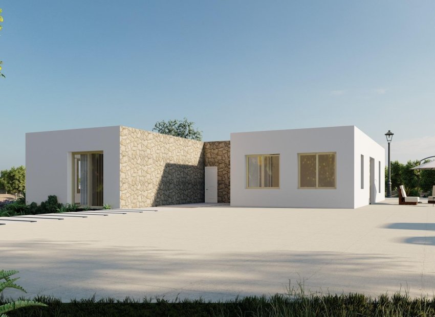 Obra nueva - Villa -
Algorfa - Lomas De La Juliana