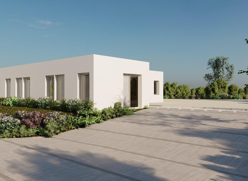 Obra nueva - Villa -
Algorfa - Lomas De La Juliana