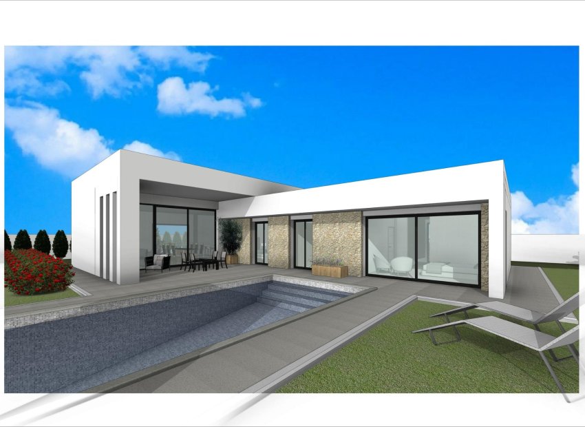 Obra nueva - Villa -
Aspe - Poligono 19