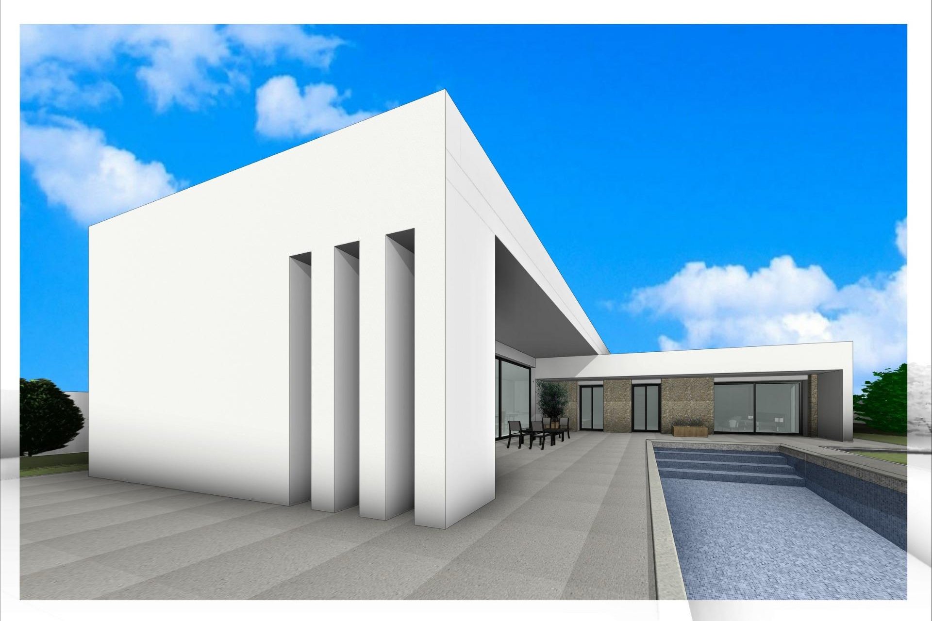 Obra nueva - Villa -
Aspe - Poligono 19