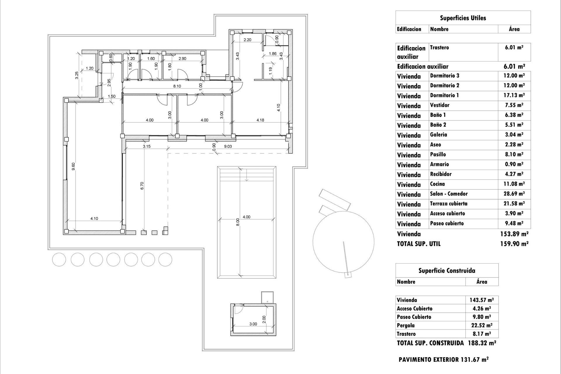 Obra nueva - Villa -
Aspe - Poligono 19