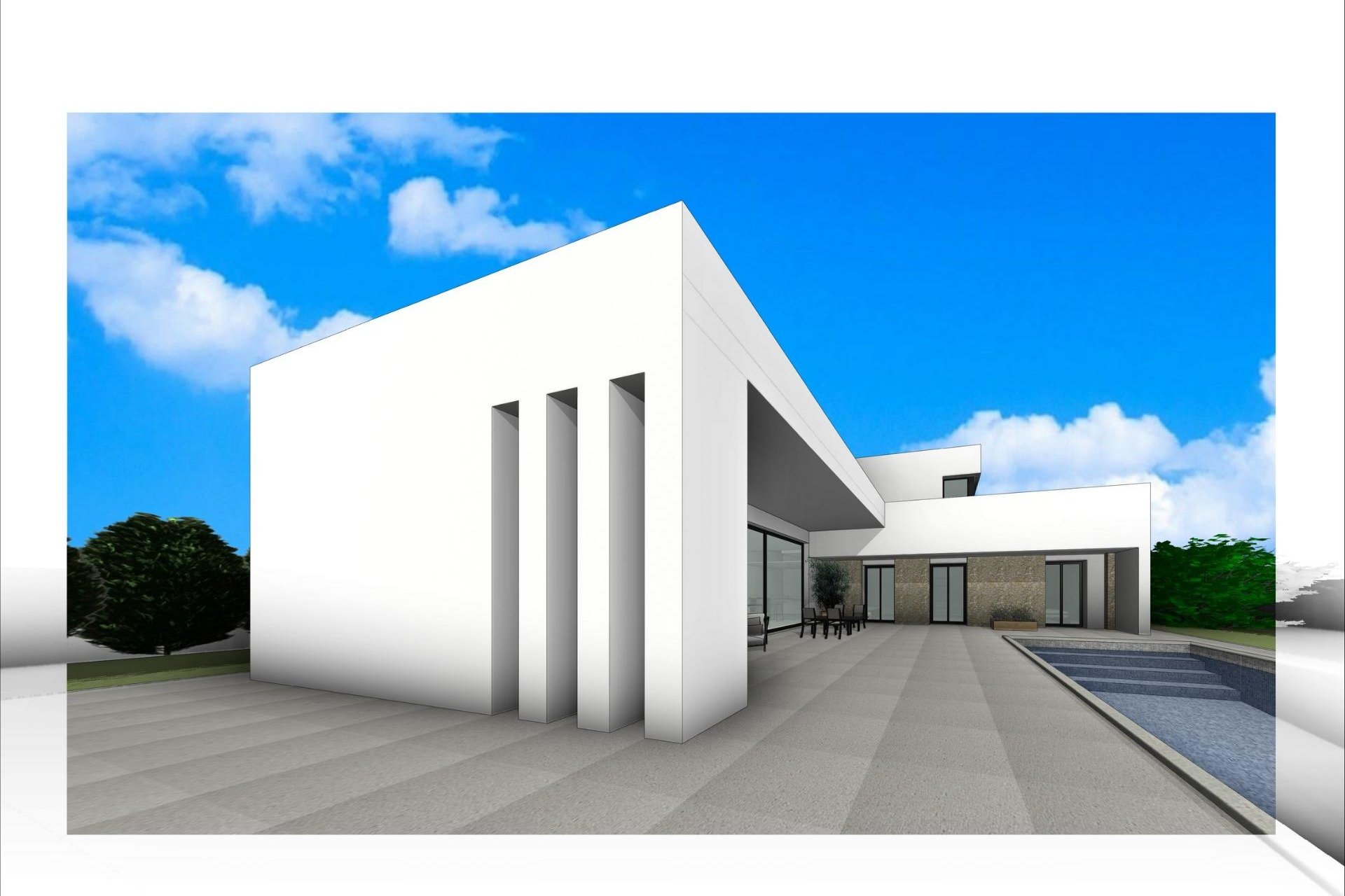Obra nueva - Villa -
Aspe - Poligono 19