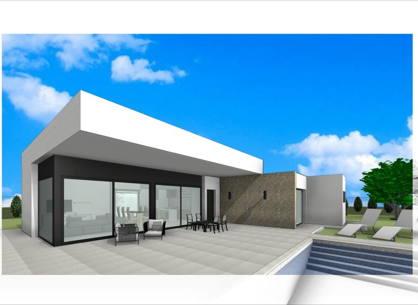 Obra nueva - Villa -
Aspe - Poligono 19