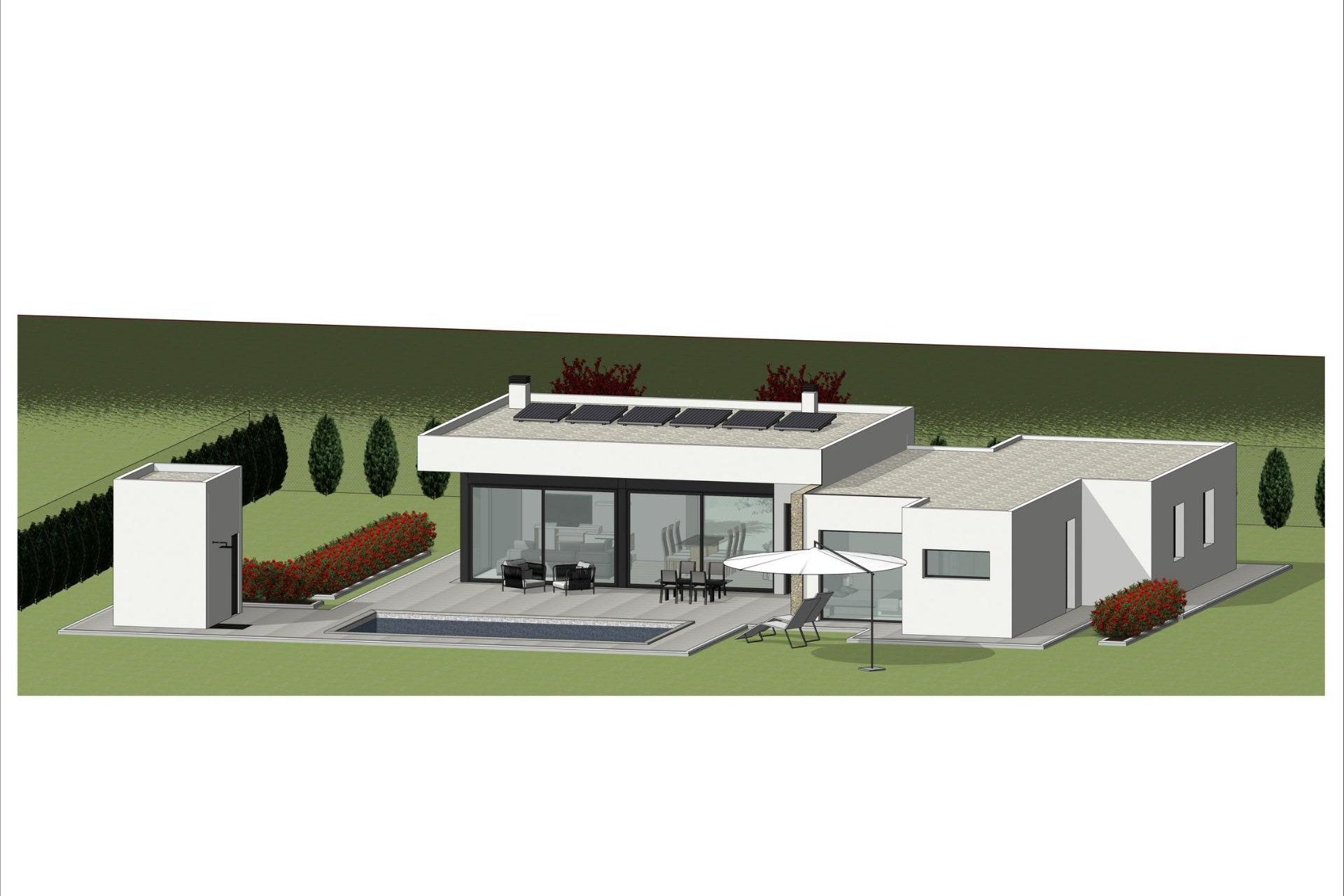 Obra nueva - Villa -
Aspe - Poligono 19