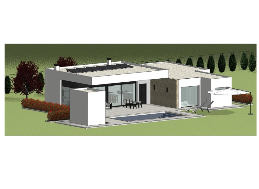 Obra nueva - Villa -
Aspe - Poligono 19