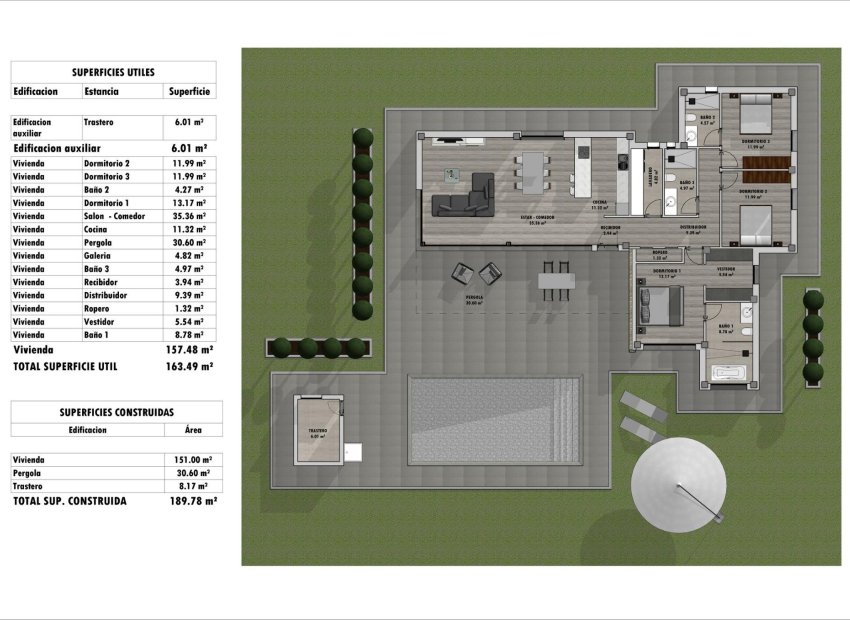 Obra nueva - Villa -
Aspe - Poligono 19