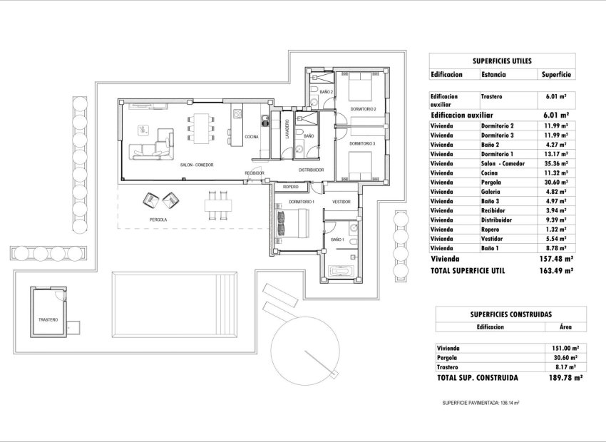 Obra nueva - Villa -
Aspe - Poligono 19