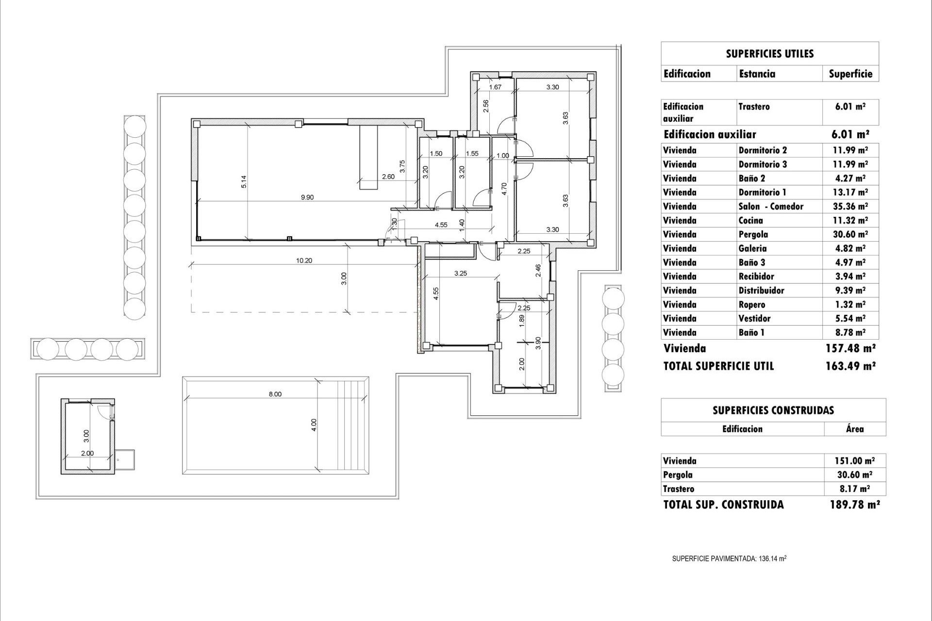 Obra nueva - Villa -
Aspe - Poligono 19