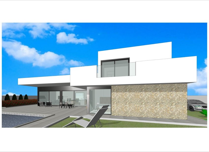 Obra nueva - Villa -
Aspe - Poligono 19