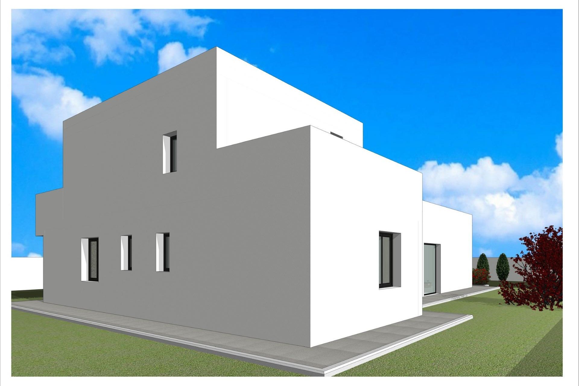 Obra nueva - Villa -
Aspe - Poligono 19