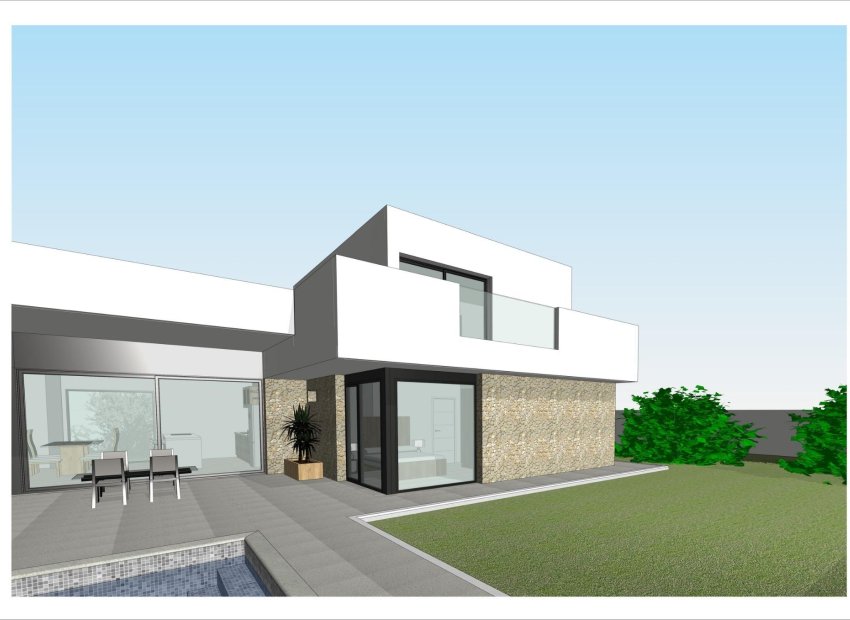 Obra nueva - Villa -
Aspe - Poligono 19
