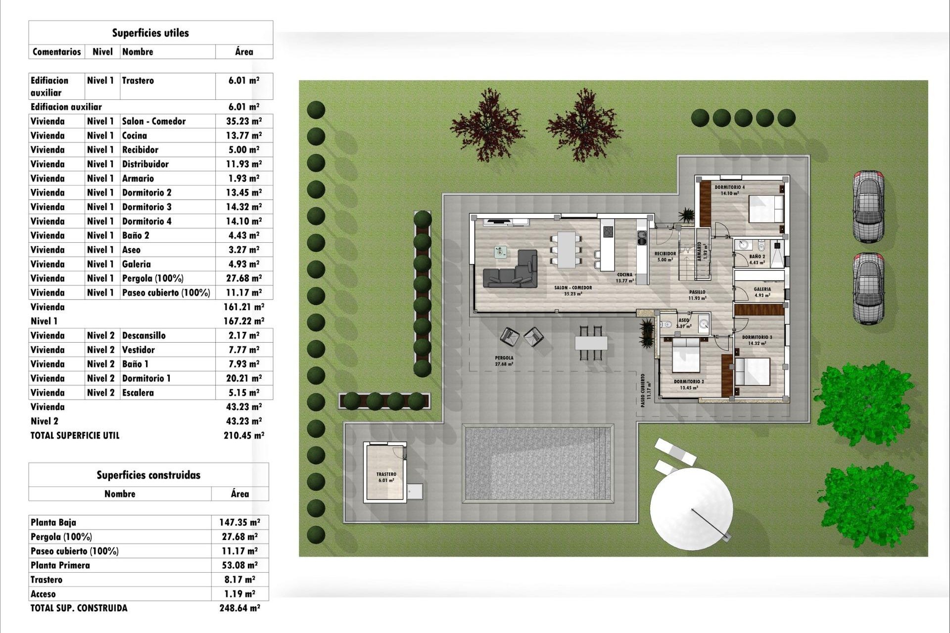 Obra nueva - Villa -
Aspe - Poligono 19