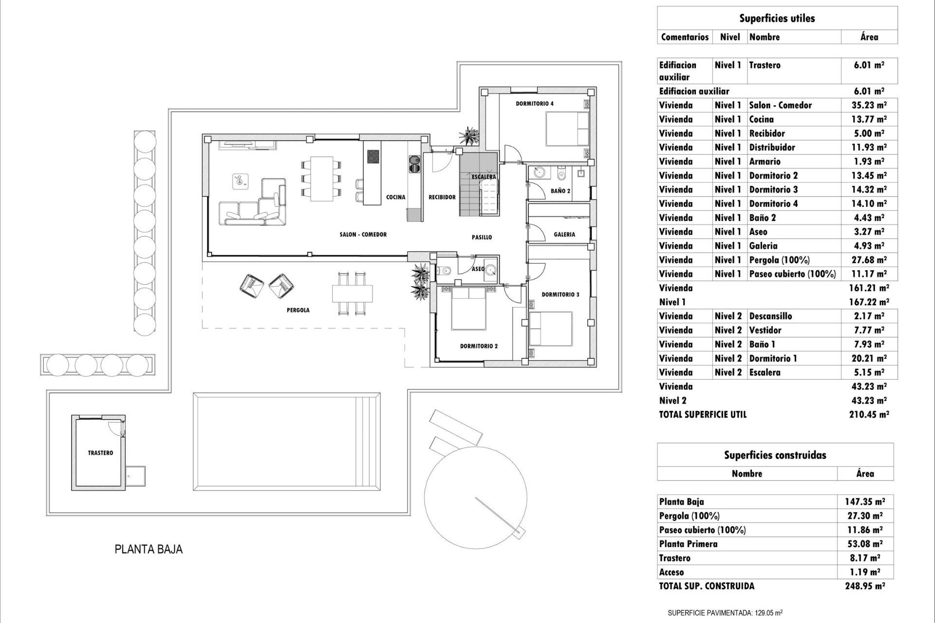 Obra nueva - Villa -
Aspe - Poligono 19