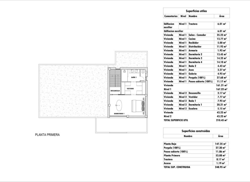 Obra nueva - Villa -
Aspe - Poligono 19