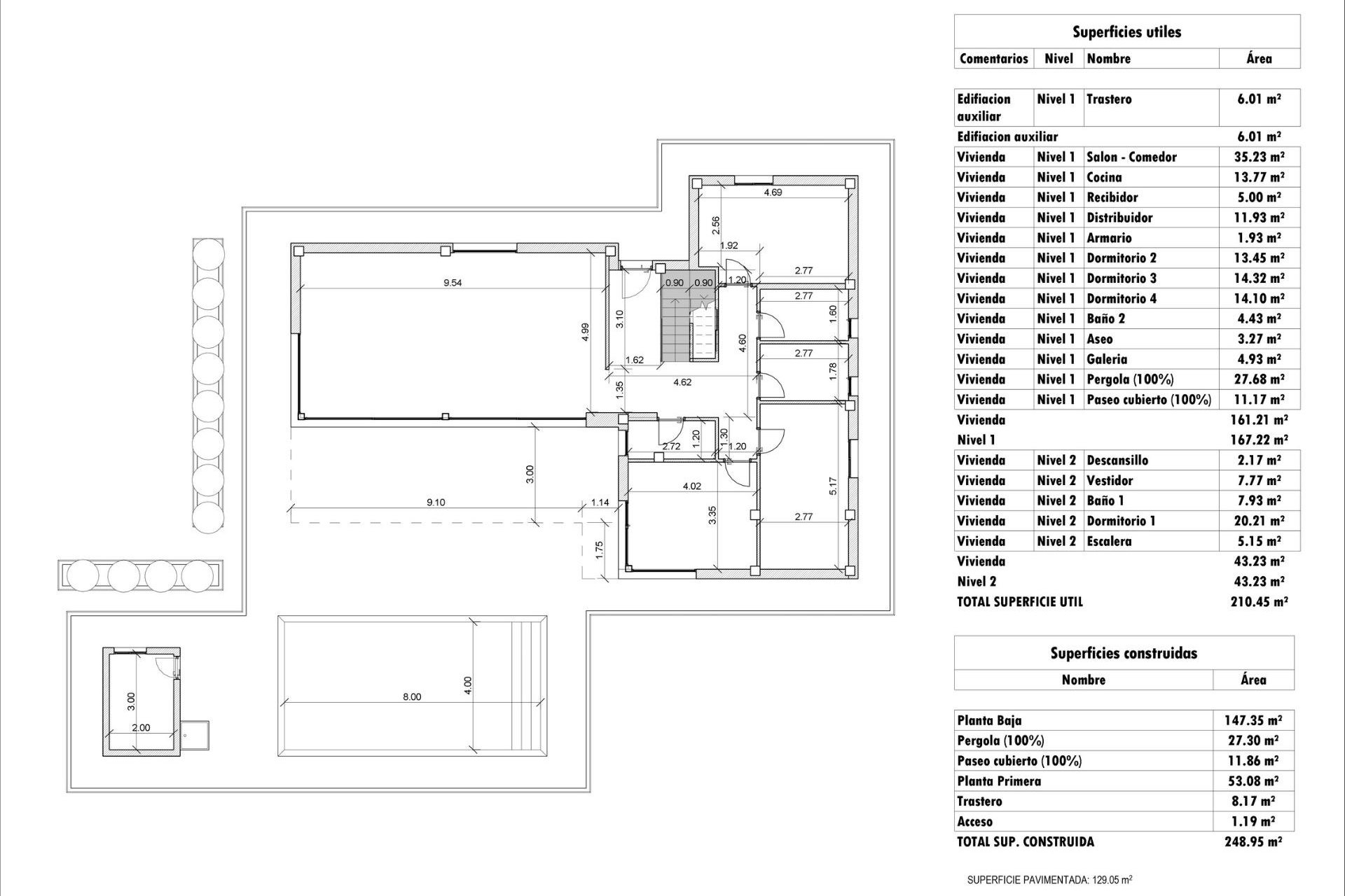 Obra nueva - Villa -
Aspe - Poligono 19