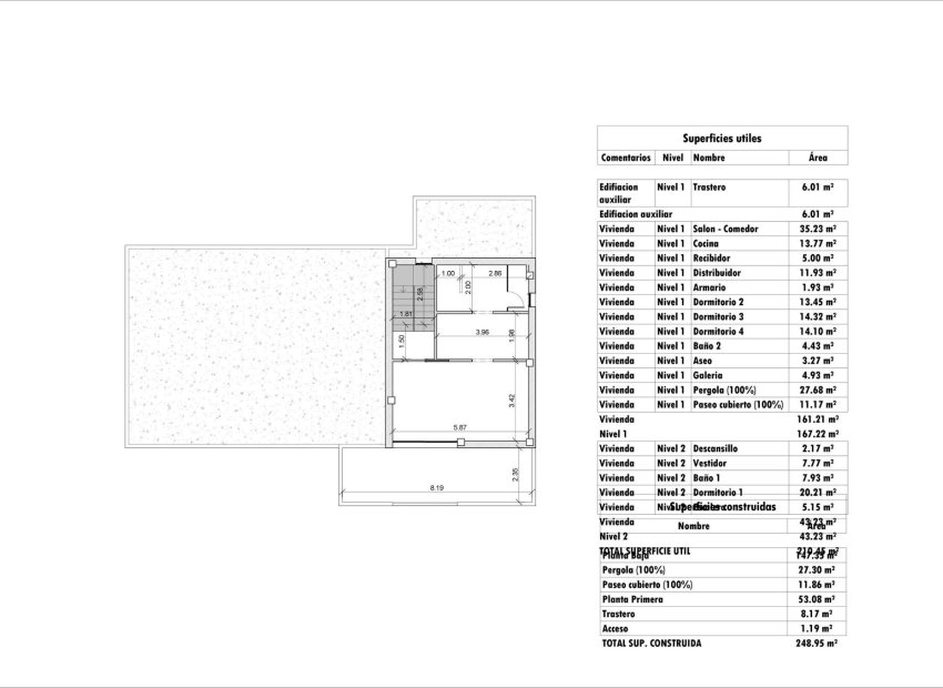 Obra nueva - Villa -
Aspe - Poligono 19