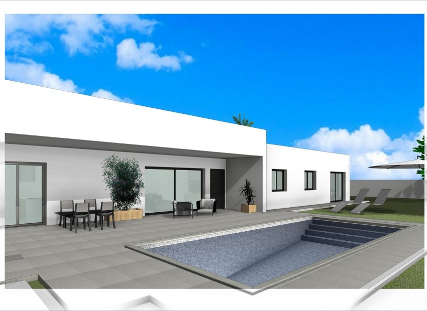 Obra nueva - Villa -
Aspe - Poligono 19