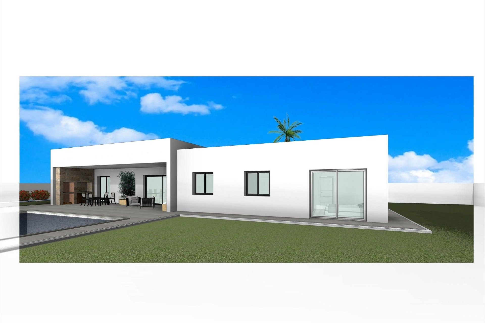 Obra nueva - Villa -
Aspe - Poligono 19