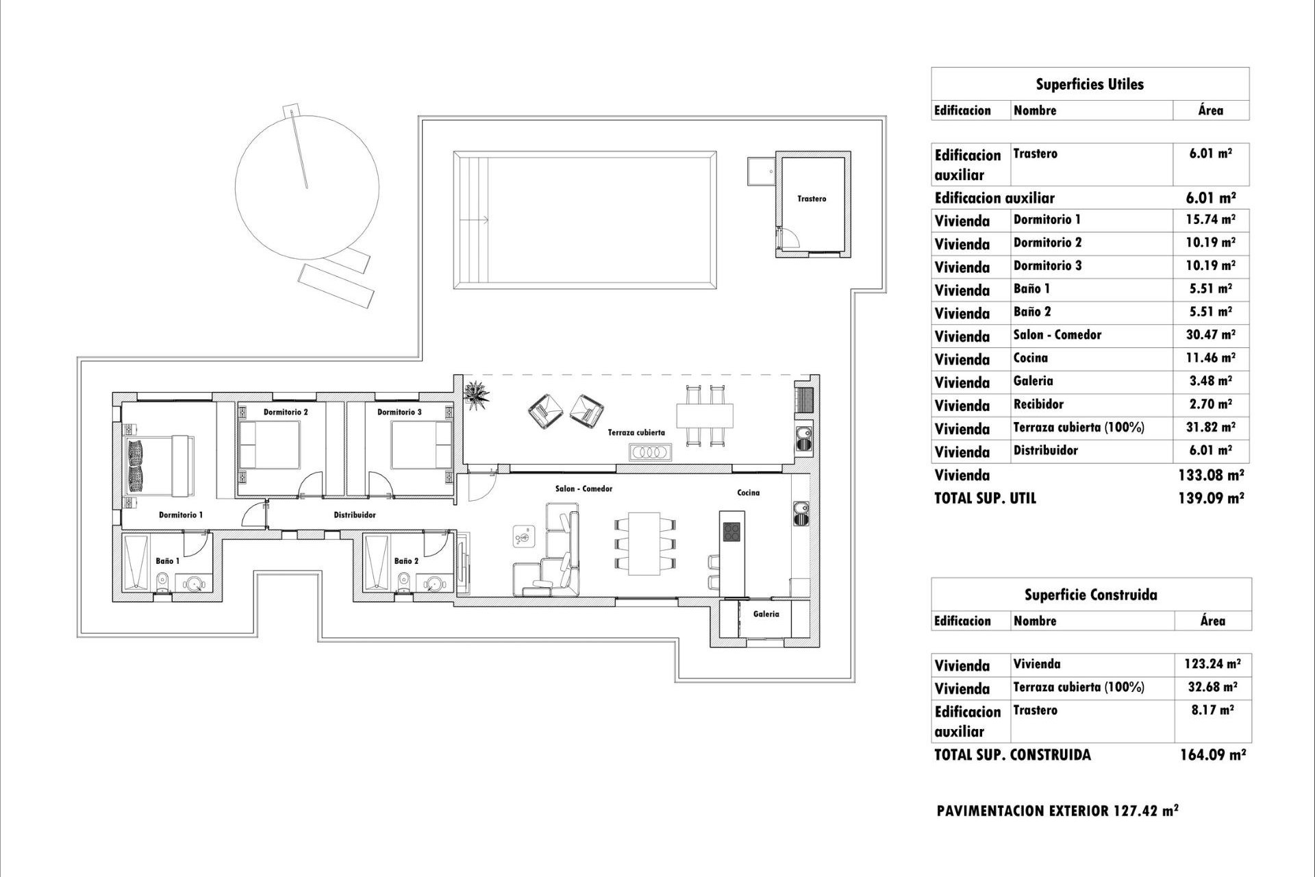 Obra nueva - Villa -
Aspe - Poligono 19