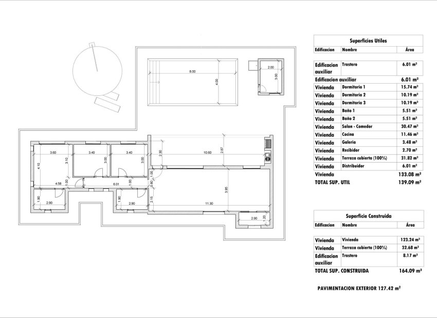 Obra nueva - Villa -
Aspe - Poligono 19