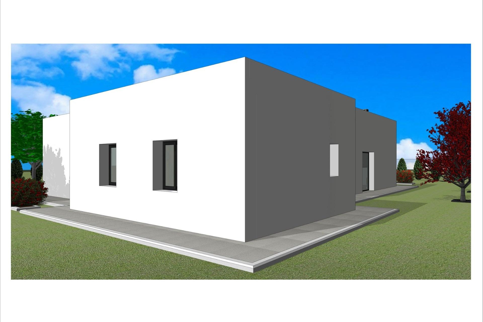 Obra nueva - Villa -
Aspe - Poligono 19