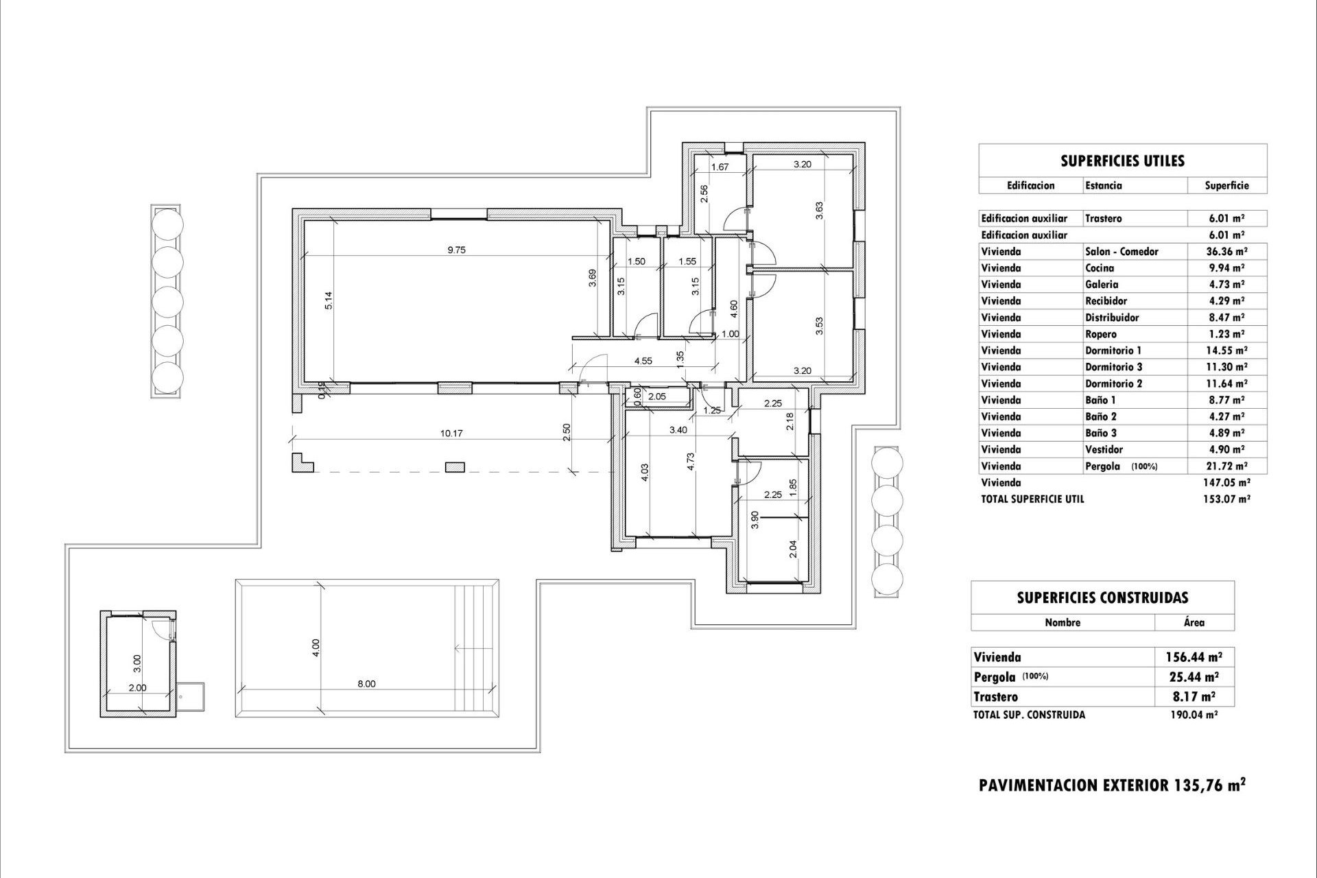 Obra nueva - Villa -
Aspe - Poligono 19