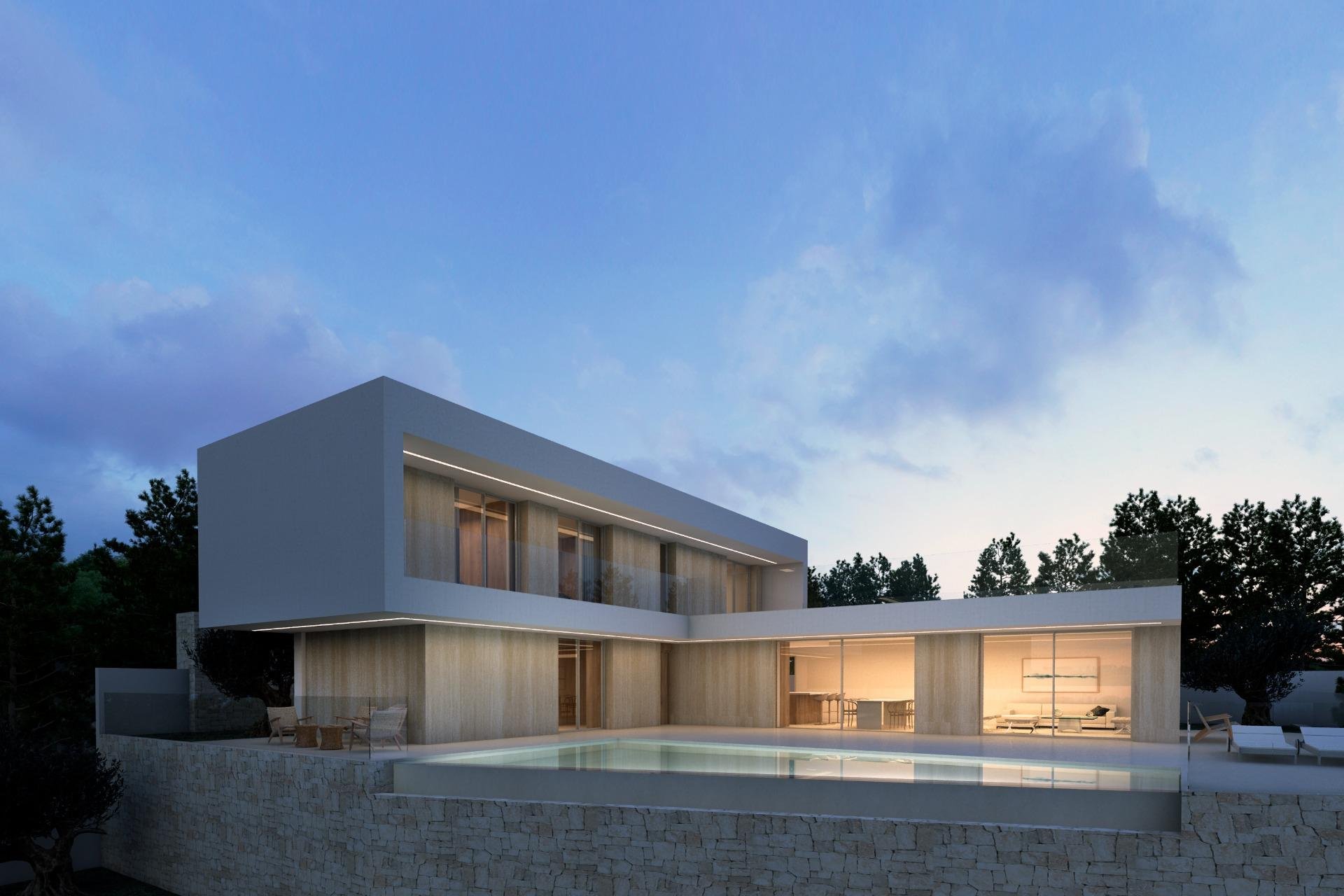 Obra nueva - Villa -
Benissa - Cala La Fustera