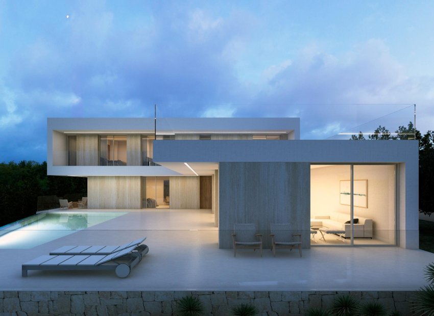 Obra nueva - Villa -
Benissa - Cala La Fustera