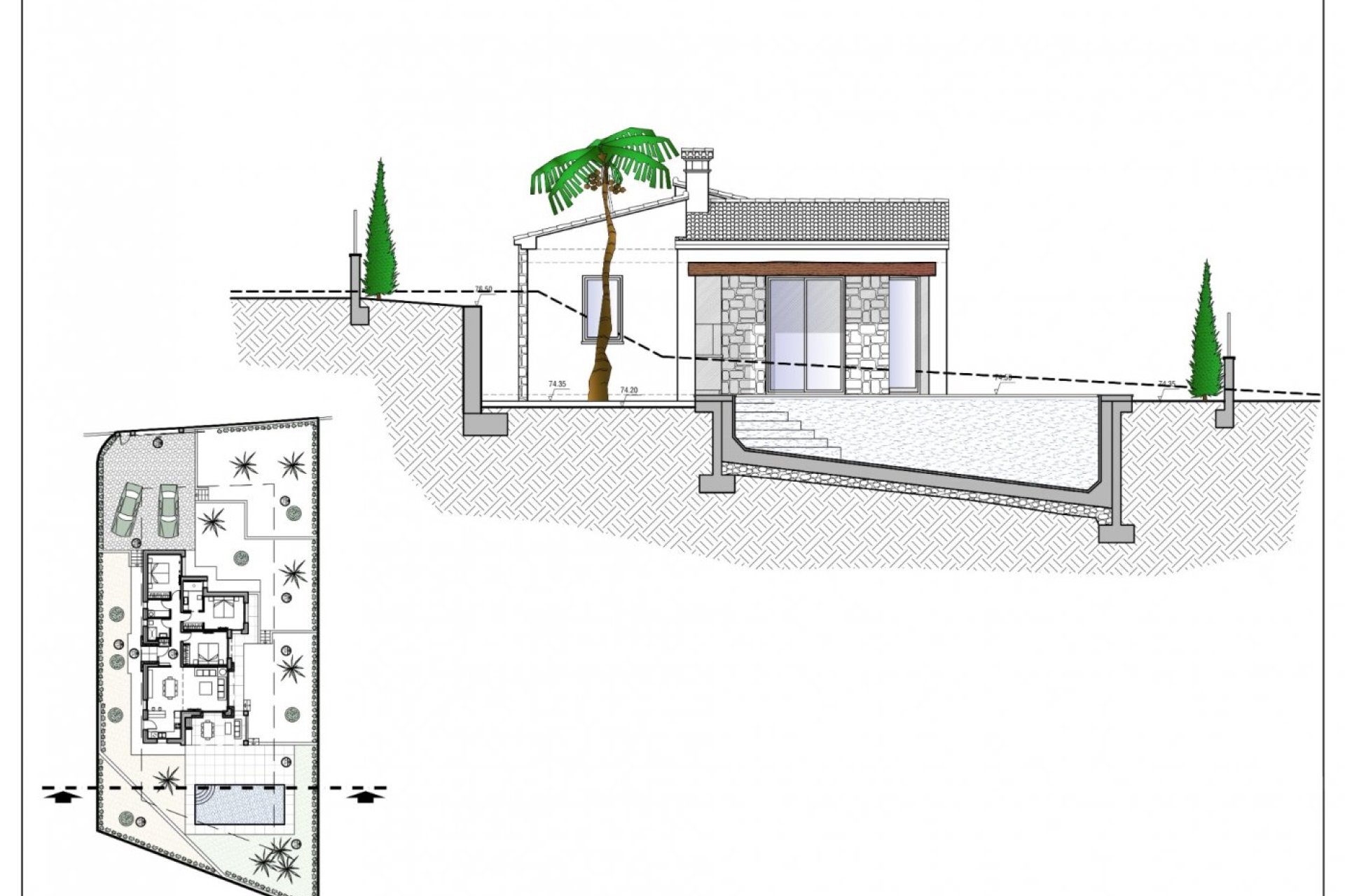 Obra nueva - Villa -
Benissa - Fanadix