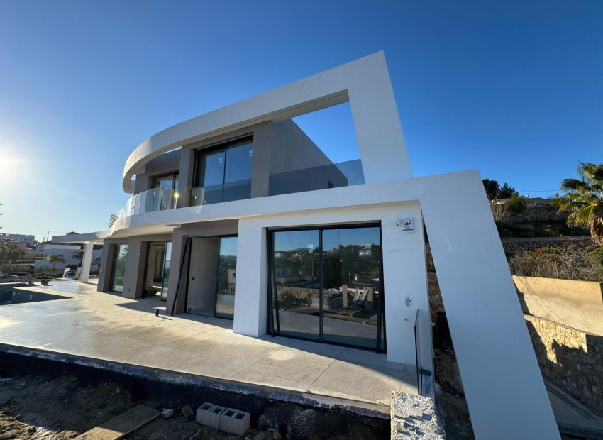 Obra nueva - Villa -
Benissa - Playa de La Fustera