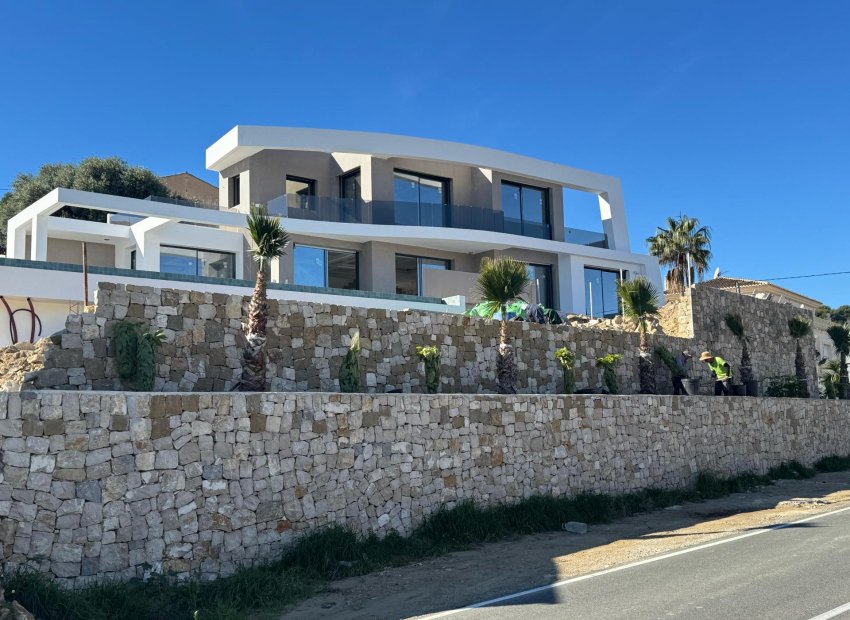 Obra nueva - Villa -
Benissa - Playa de La Fustera