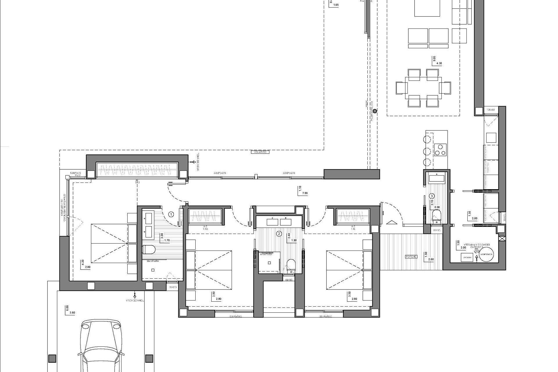 Obra nueva - Villa -
Benitachell - Cumbre Del Sol