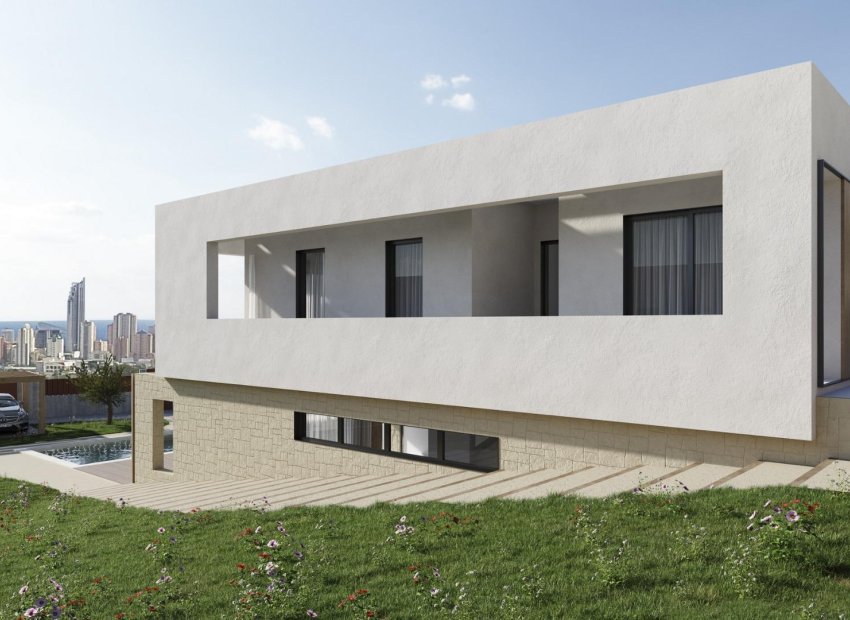 Obra nueva - Villa -
Finestrat - Campana Garden