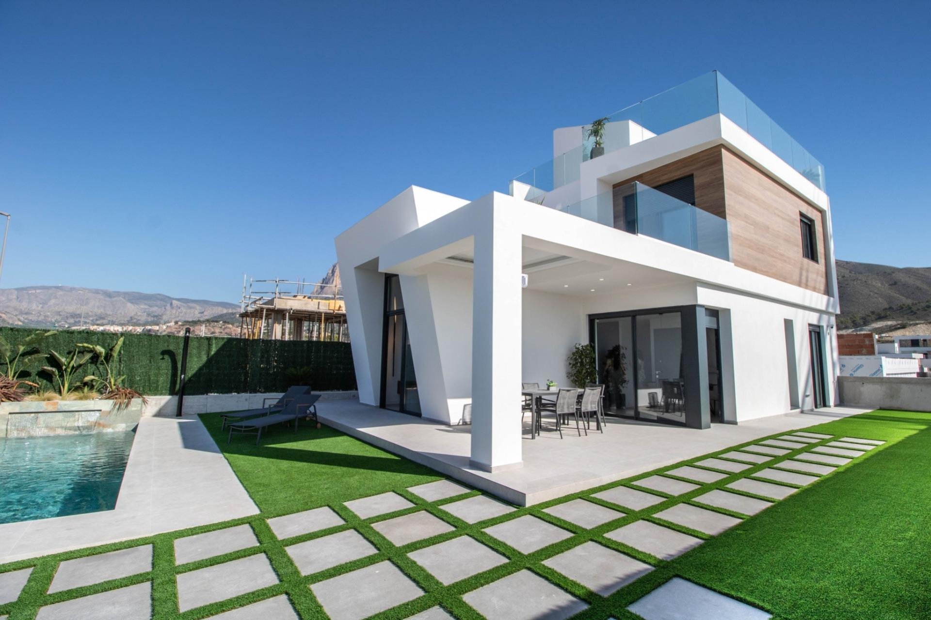 Obra nueva - Villa -
Finestrat - Golf Piug Campana