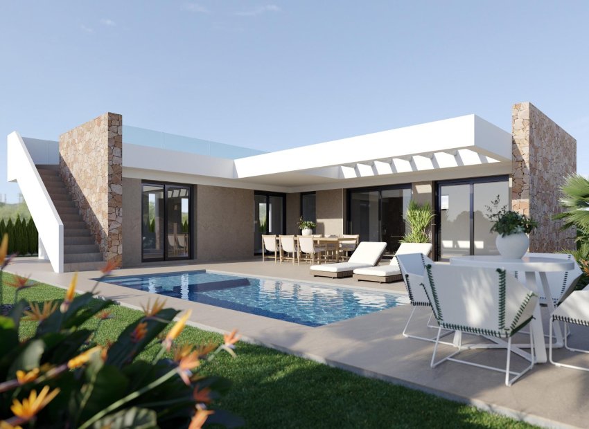 Obra nueva - Villa -
Fuente Álamo - Hacienda del Alamo