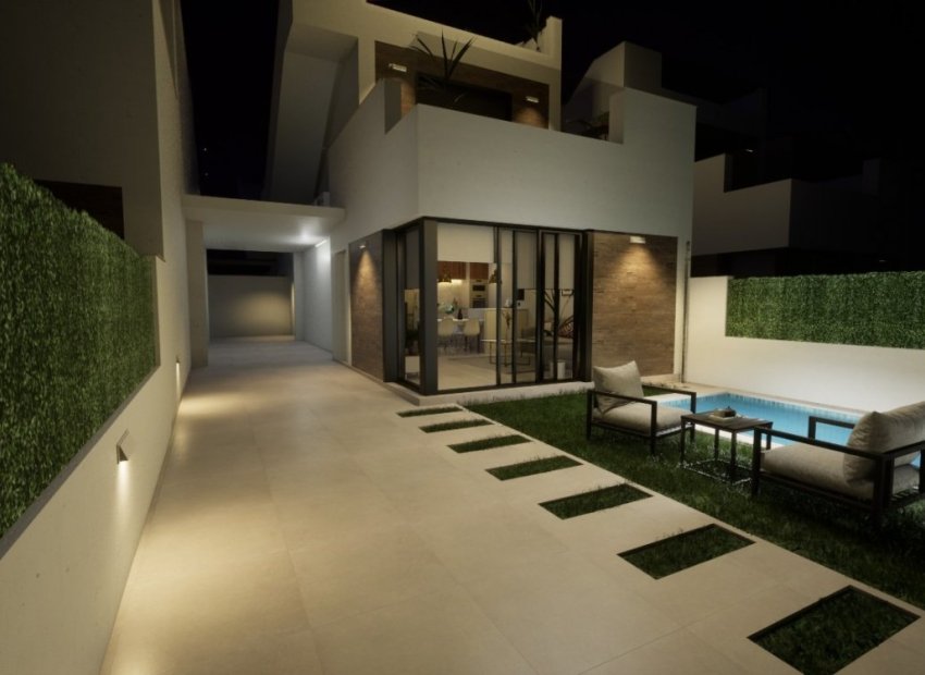 Obra nueva - Villa -
Los Alcazares - La Concha