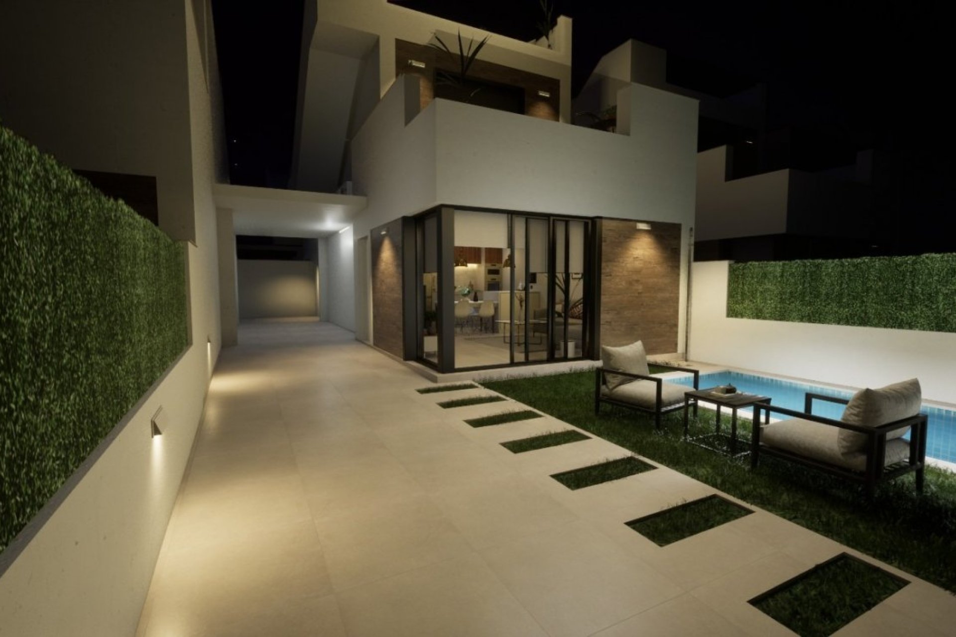 Obra nueva - Villa -
Los Alcazares - La Concha