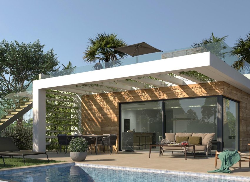 Obra nueva - Villa -
Los Alcazares - La Serena Golf