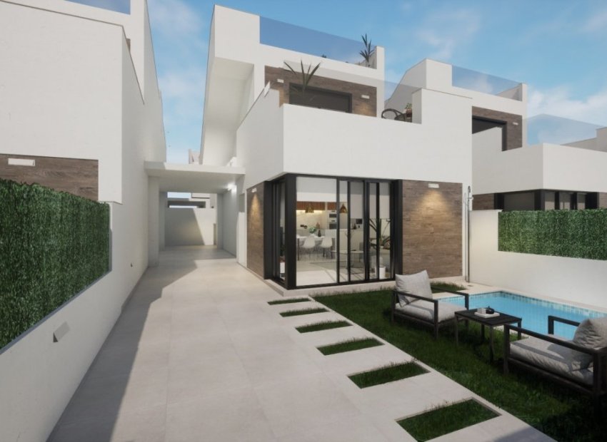 Obra nueva - Villa -
Los Alcazares - Playa La Concha