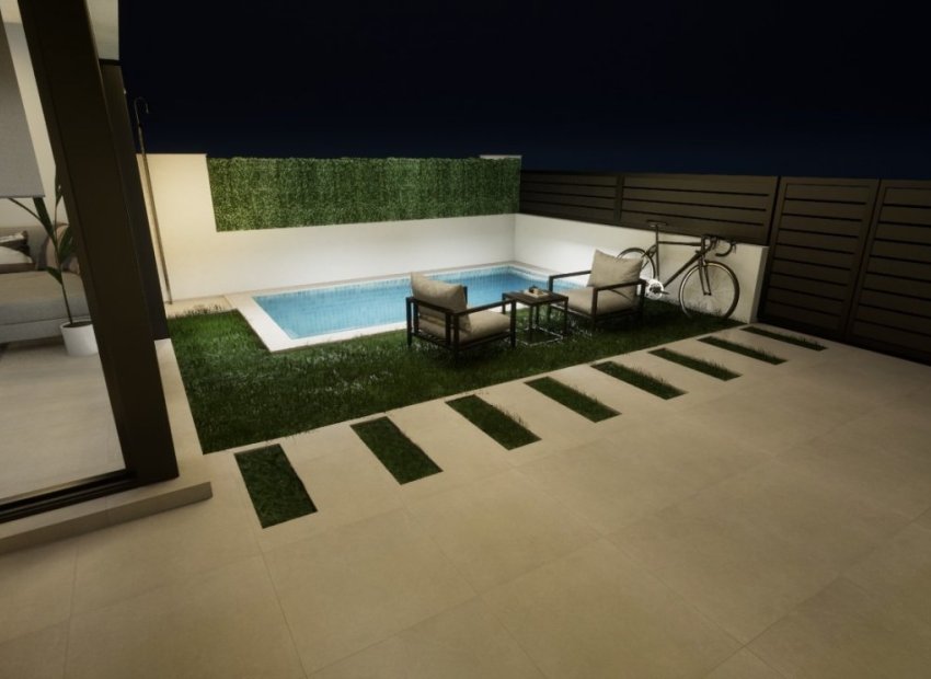 Obra nueva - Villa -
Los Alcazares - Playa La Concha